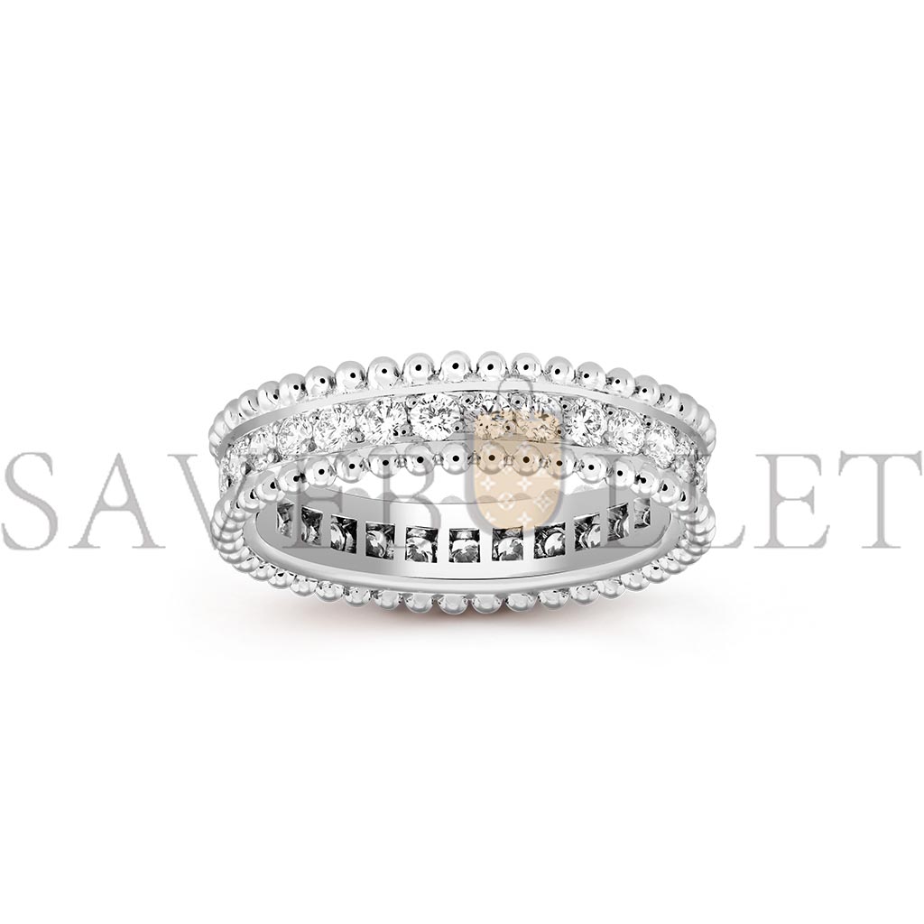 v*n cl*f arpels estelle wedding band - platinum, Di*m*nd  vcarn57o00